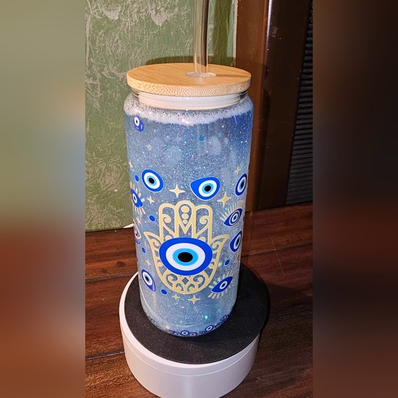 Snowglobe Glitter cup - Picture 4 of 6